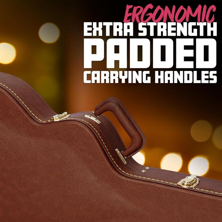 Produktbild Gator Cases GW-335-BROWN houten koffer voor semi-hollow gitaar (Gitarre)