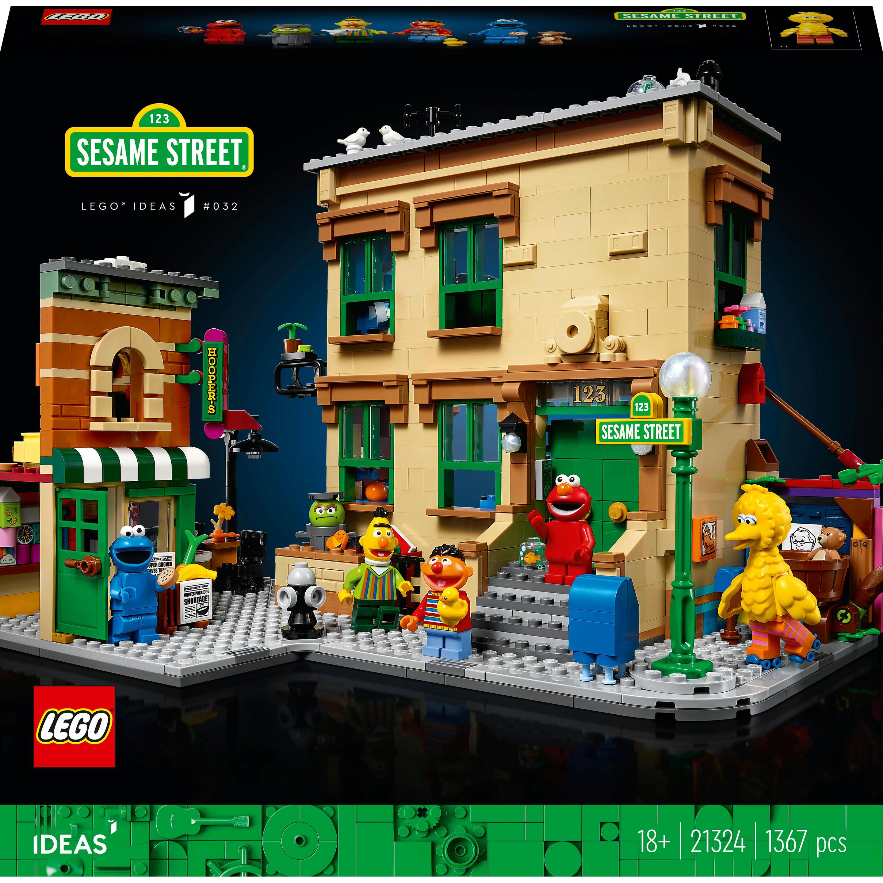 LEGO 123 Sesame Street (21324, LEGO Ideas, LEGO Seltene Sets)