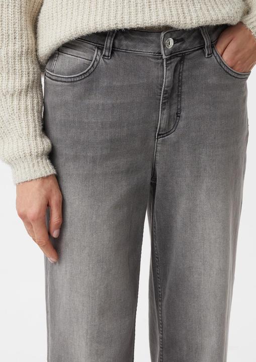 Produktbild Comma Jeans-Hose Elastische Jeans mit weitem Bein (32)