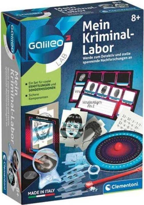 Immagine prodotto Clementoni Il mio laboratorio criminale IT
