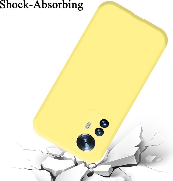 Produktbild Cadorabo TPU Liquid Silicone Case Hülle für Xiaomi 12 PRO (Realme 12 Pro+)