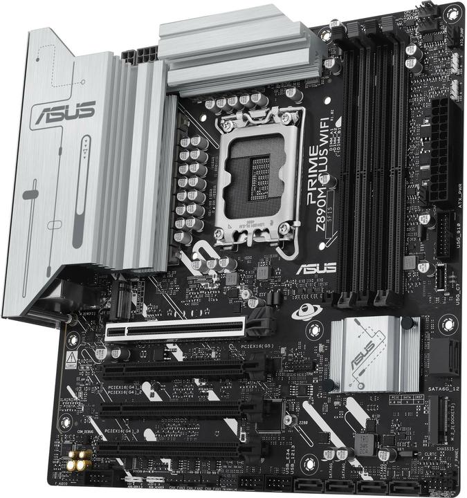Actual product image ASUS PRIME Z890M-PLUS WIFI (LGA 1851, Intel Z890, mATX)