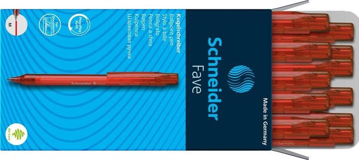 Produktbild Schneider Kugelschreiber Fave (Rot, 20x)