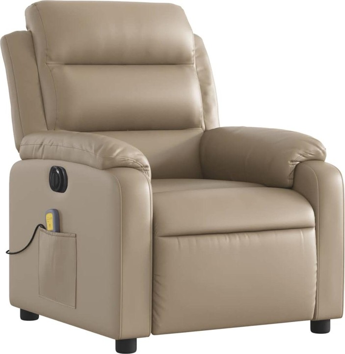 VidaXL Massagesessel Elektrisch Sessel Fernsehsessel Relaxsessel Kunstleder