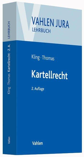 Produktbild Kartellrecht (Deutsch, Michael Kling, Stefan Thomas, 2015)