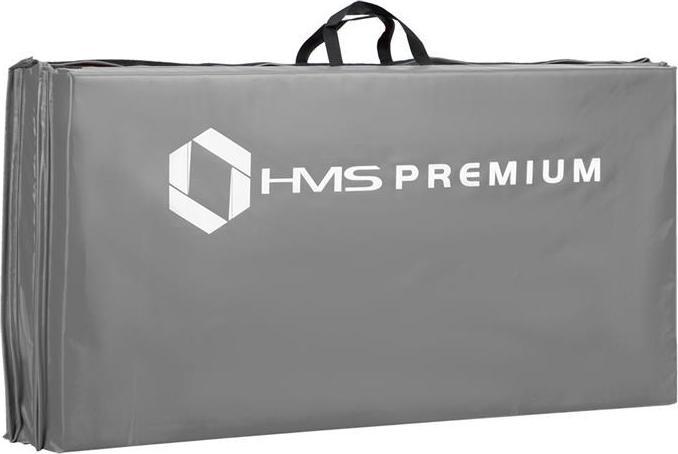 Produktbild HMS Faltbare Gymnastikmatratze Premium MGS01, 2400x1200mm, grau (50 mm)