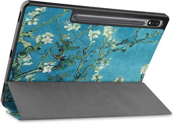Actual product image MU Style Triple folding cover with pattern (Samsung Galaxy Tab S7+)
