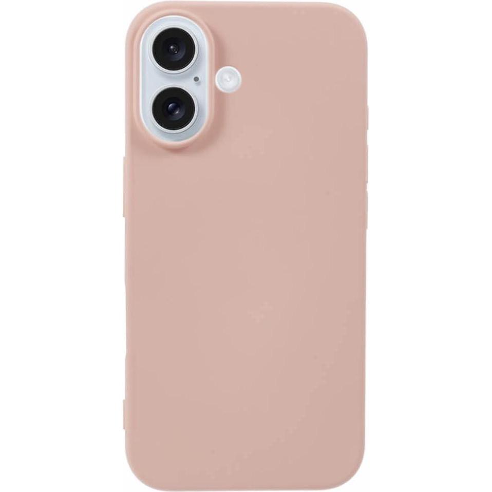 Thumbnail - Cover-Discount iPhone 16 - Silikon Gummi Hülle (Apple iPhone 16), Smartphone Hülle, Rosa