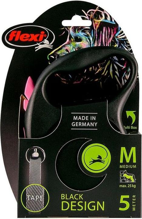 Produktbild Flexi Black Design L Gurt 5m (L, Hund, Allgemein)