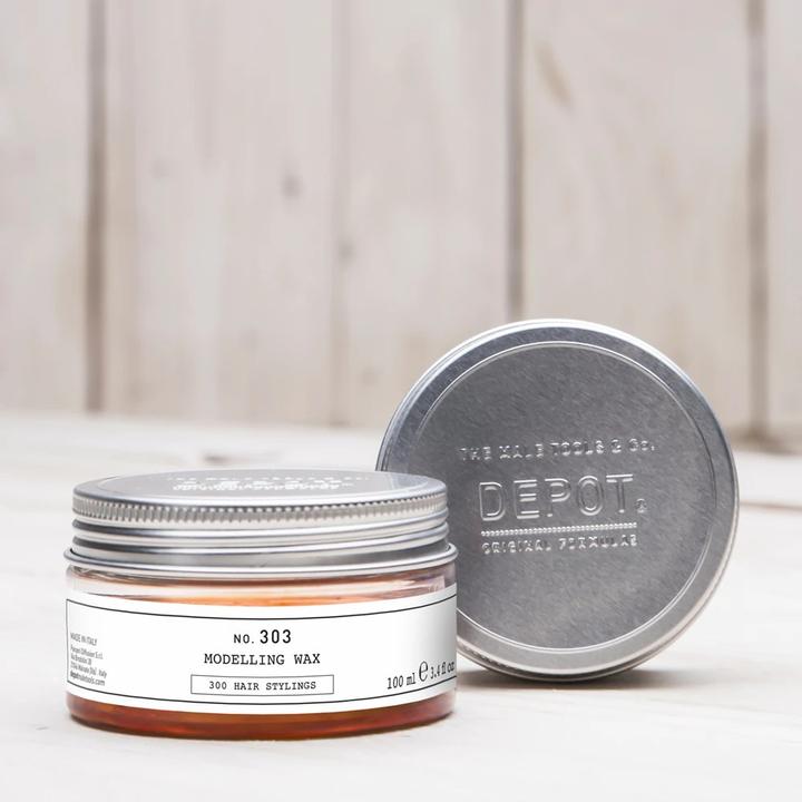 Actual product image Depot No. 303 Modelling Wax (Hair wax, 100 ml)