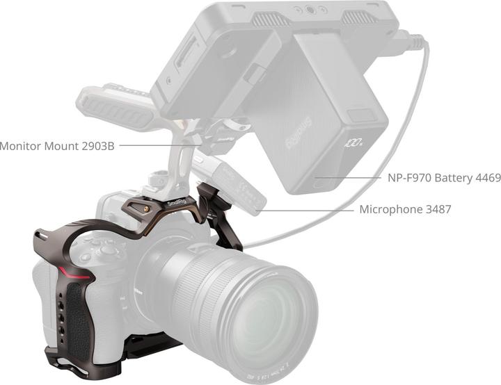Immagine prodotto SmallRig "Night Eagle" Cage für Z5II (Gabbietta)