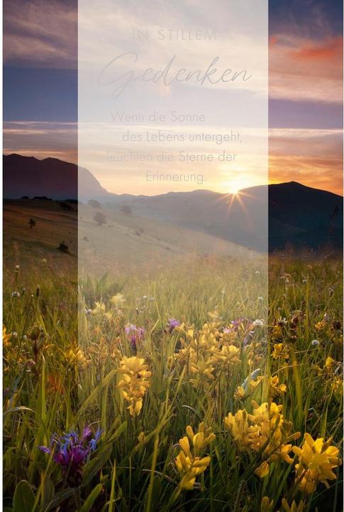 Produktbild ABC Trauerkarte (1 Stk.)