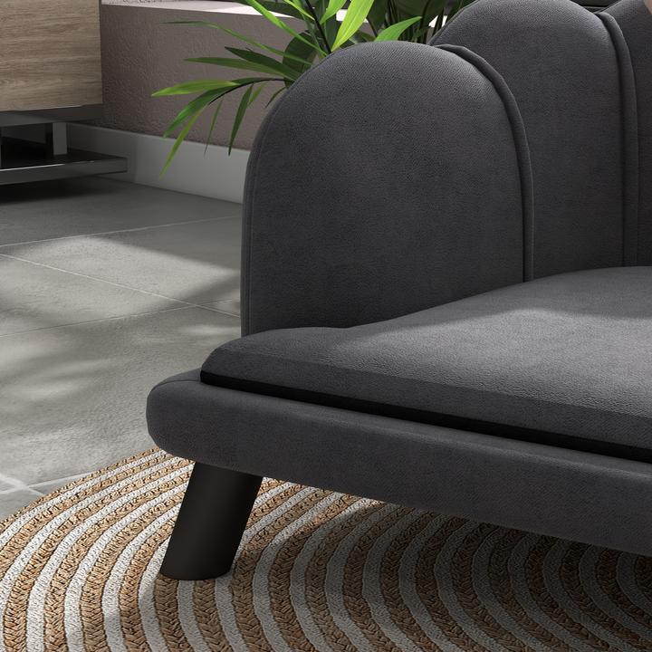 Actual product image PawHut Dog sofa with backrest (Dog)