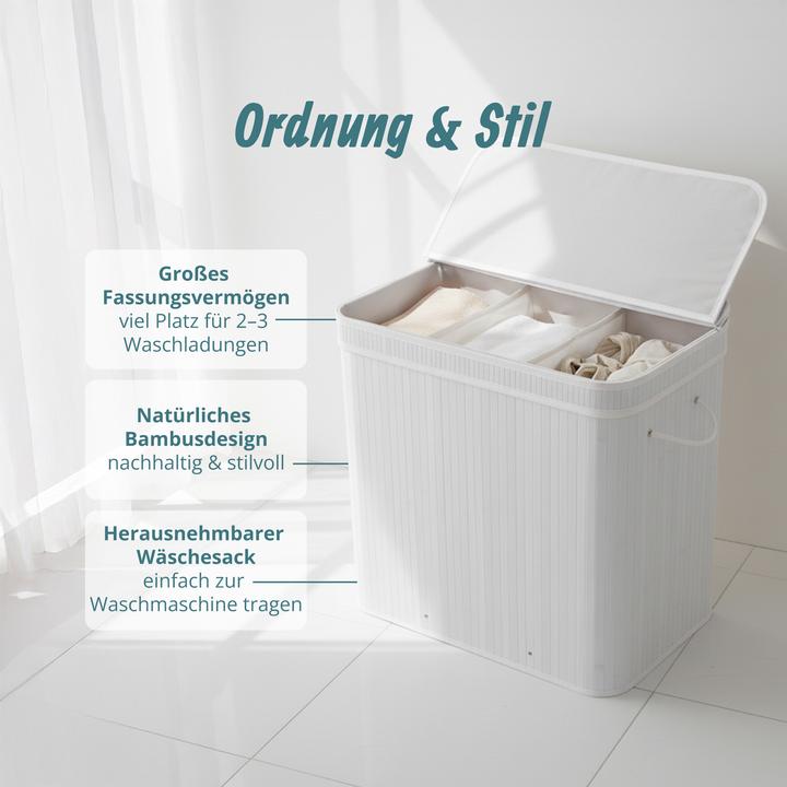 Actual product image Relaxdays Laundry bin (150 l)