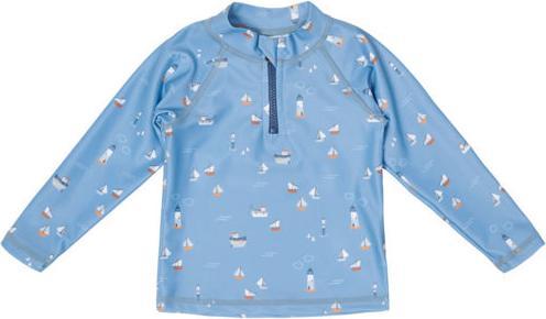 Actual product image Little Dutch Sailors Bay Long Sleeve Swim T-Shirt Dark Blue - 98/104 (98, 104)