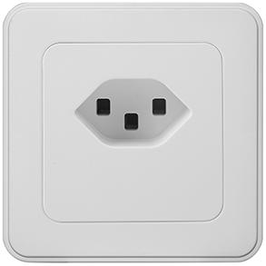 Image du produit Steffen Mica for you Prise encastrée T23 blanc