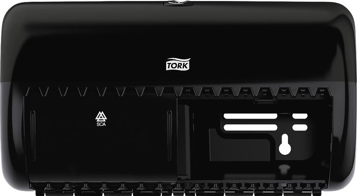 Actual product image Tork Toilet Roll Dispenser Black T4
