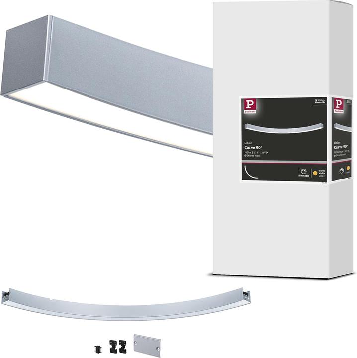 Image du produit Paulmann Lichtkanalsystem Linion Lichtkanal Ecke (1400 lm)