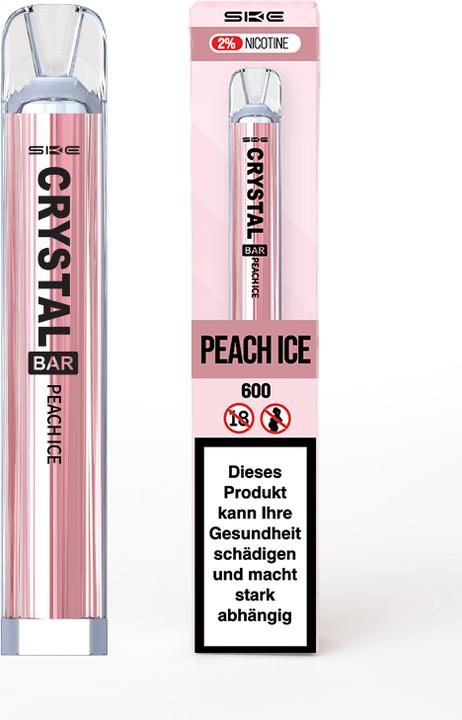 Actual product image SKE Crystal on the go - Peach Ice (Freshness)