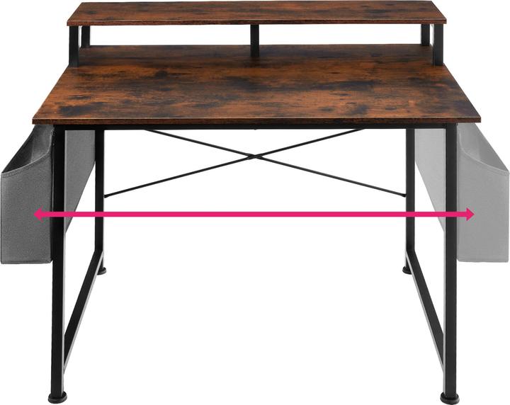 Immagine prodotto tectake Scrivania (120 x 60 x 90 cm)