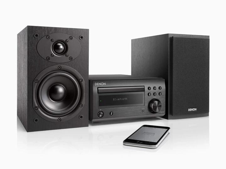 Actual product image Denon RCDM41BKE2 (Bluetooth, CD player, 1x 60 W)