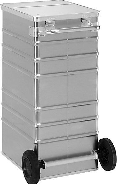 Actual product image kaiserkraft Aluminum data disposal container