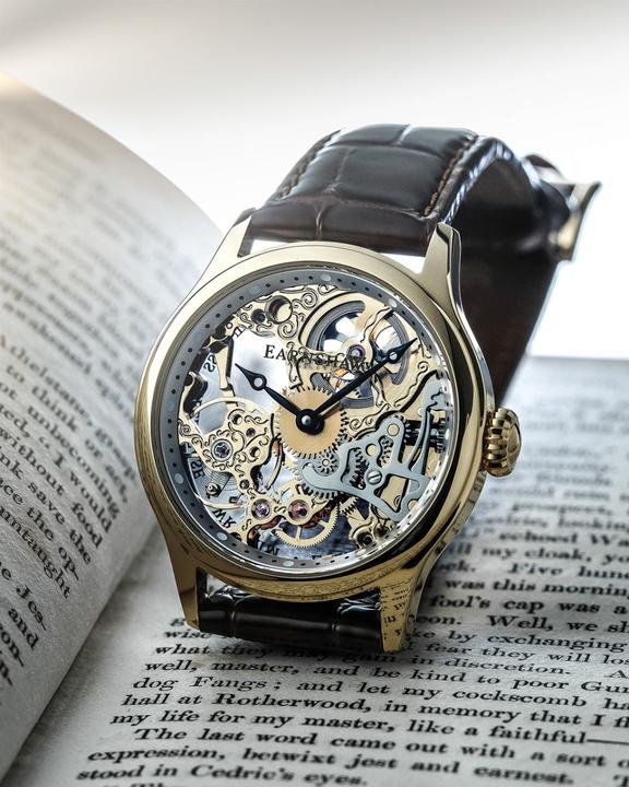 Produktbild Thomas Earnshaw ES-8049-02 Herrenuhr Bauer Mechanical Skeleton 42mm 5ATM (Skeleton-Uhr)