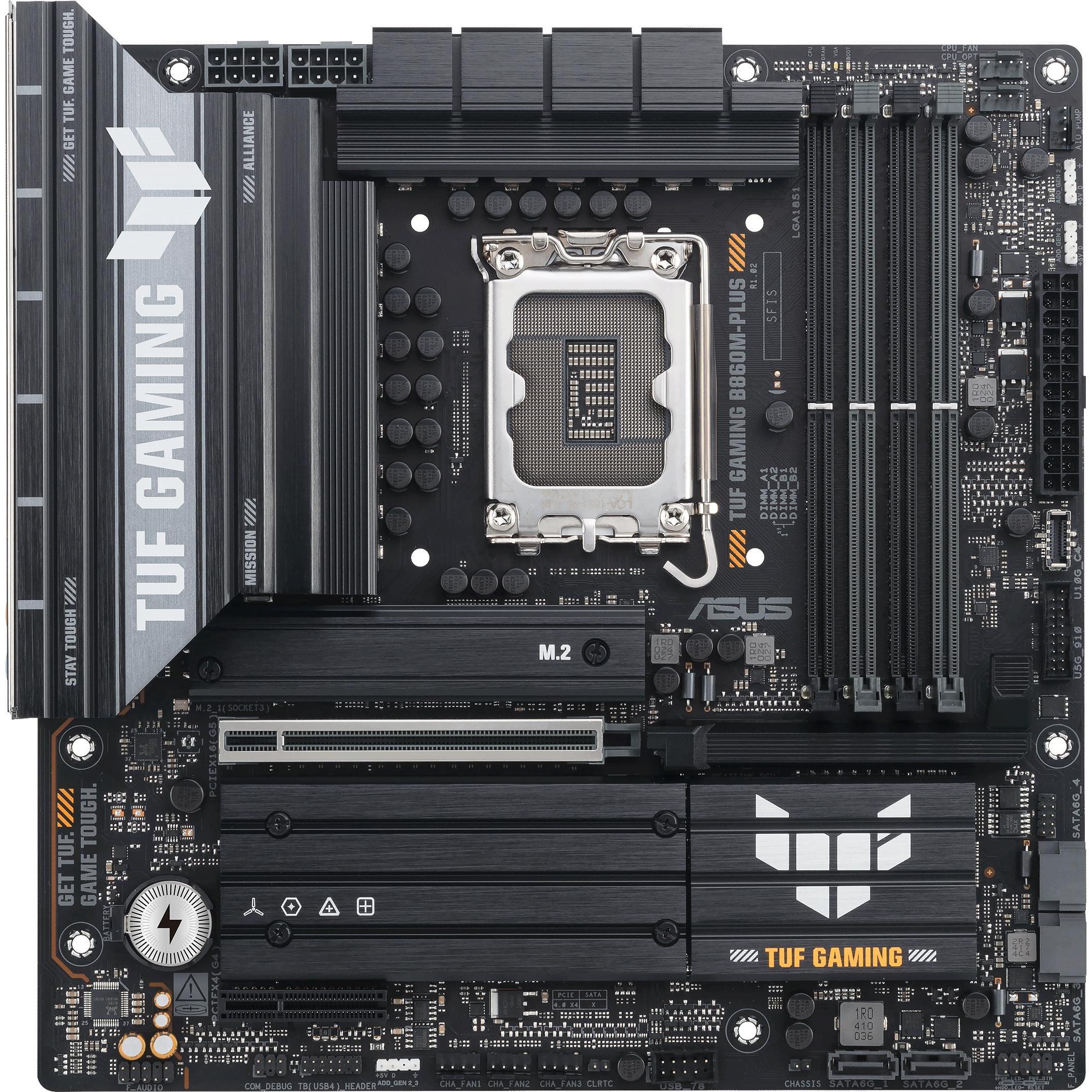 ASUS TUF GAMING B860M-PLUS (Socket S1, Intel B860, mATX), Mainboard