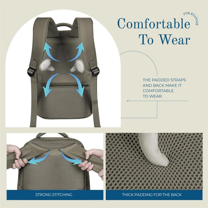 Produktbild Only-Bags.Store Handgepäck Rucksack Reiserucksack Tasche Handgepäck