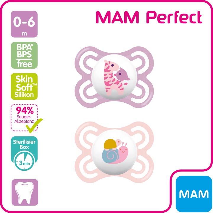 Actual product image MAM Perfect (2 x, up to 6 M.)
