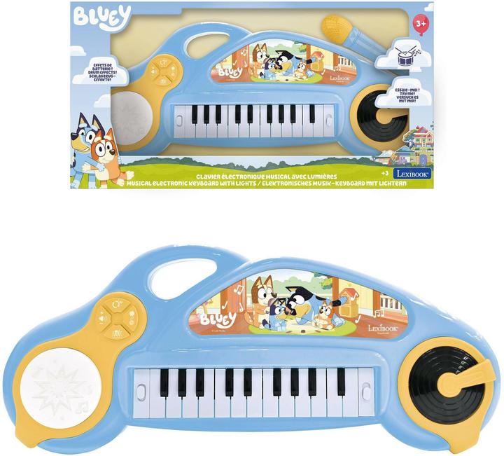 Productafbeelding Bluey – Electronic Keyboard with Lights (89030)
