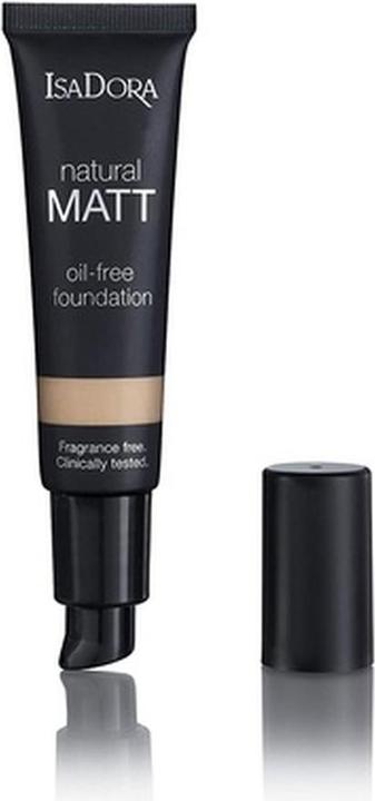 Actual product image Isadora Natural Matt Oil-Free Foundation 35ml - 14 Beige (14 Matt beige)