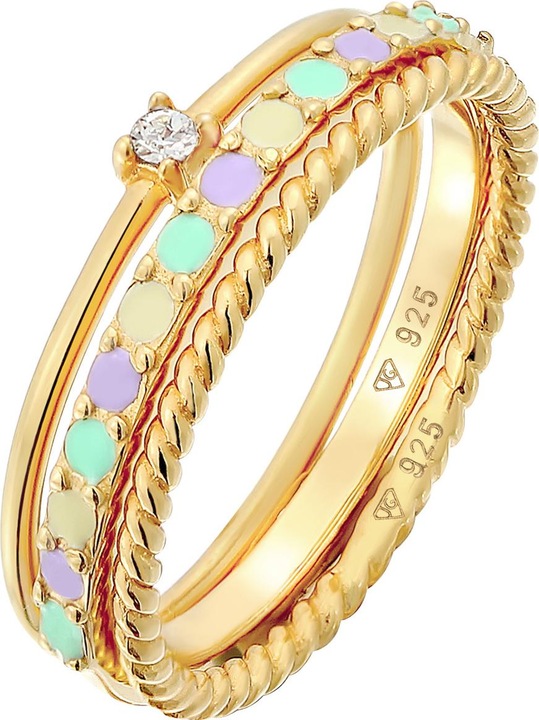 Produktbild Elli Bandring, Ring Set (54, 925 Silber)
