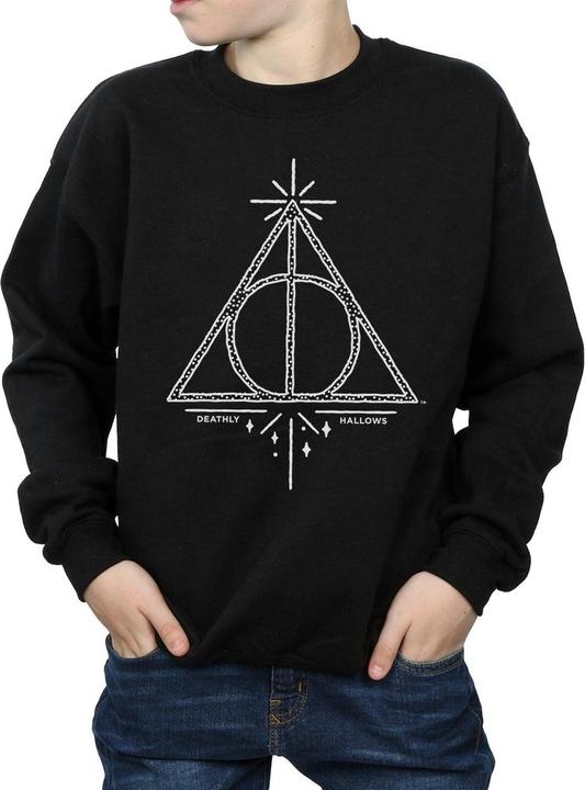 Produktbild Deathly Hallows Symbol Sweatshirt Jungen (128)