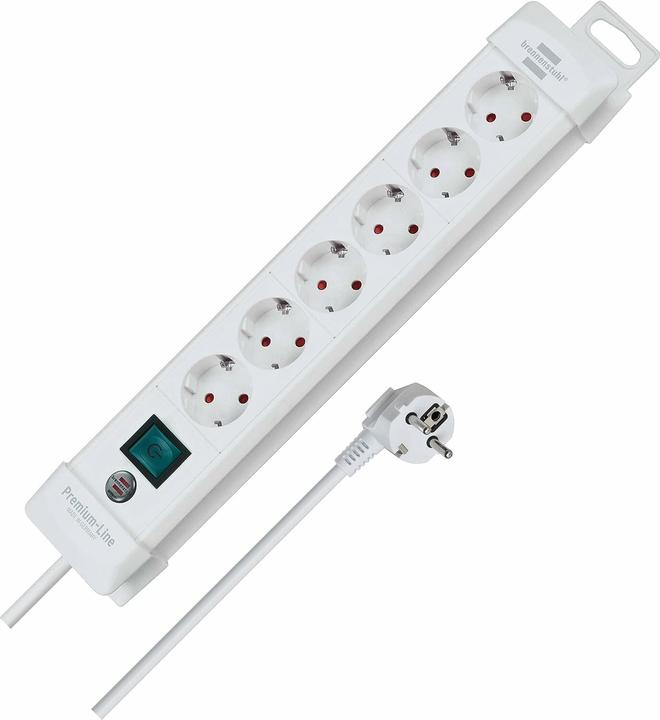 Actual product image Brennenstuhl Premium Line (6 x, CEE 7/3, 3 m)
