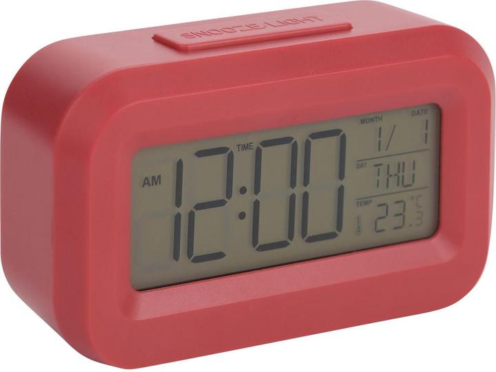 Actual product image Hometime Bright Travel Mantel Clock