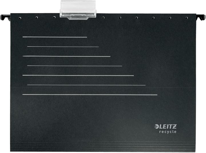 Produktbild Leitz Hängemappen ALPHA® recycle 1921 schwarz (A4, 10x)