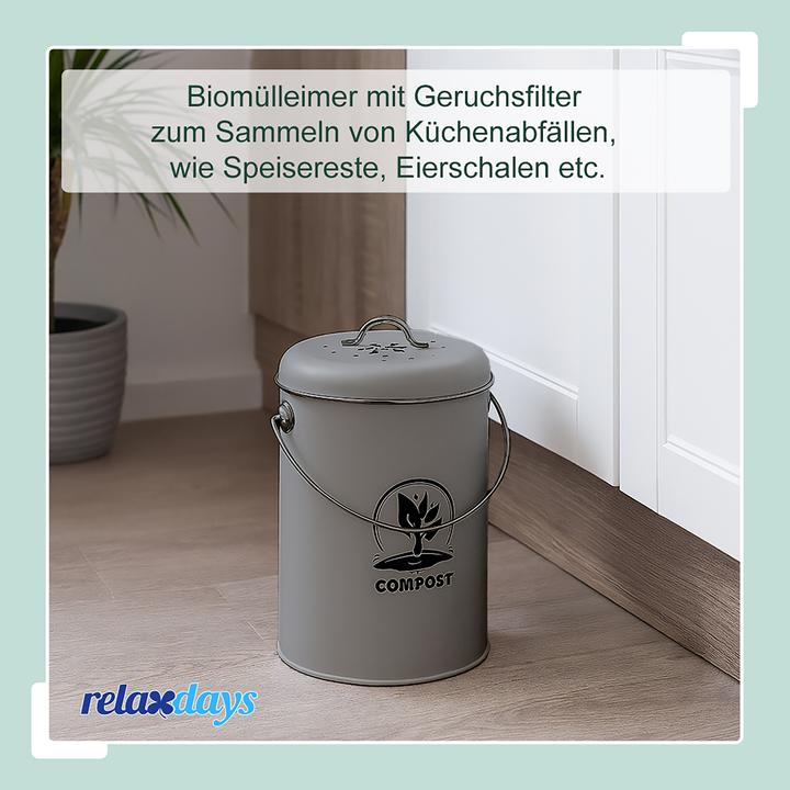 Produktbild Relaxdays Komposteimer (5.50 l)