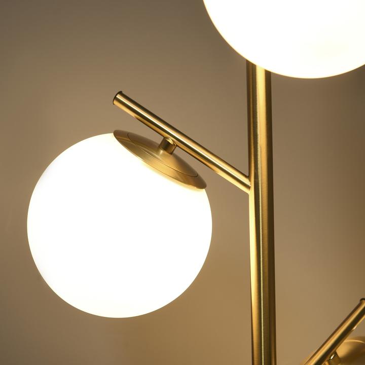 Image du produit Homcom Lampes sur pied avec abat-jour (E27)