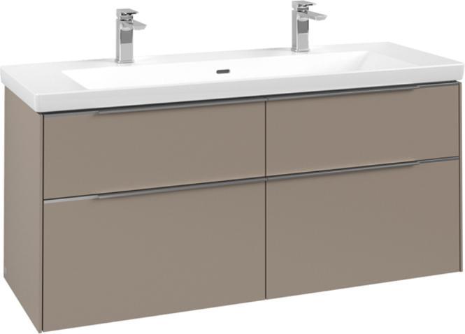 Produktbild Villeroy & Boch Subway 3.0, Waschbeckenunterschrank, 1272x576x478 mm, 4 Auszüge, C60202
