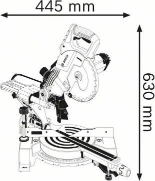 Actual product image Bosch Professional Gcm 800 Sj