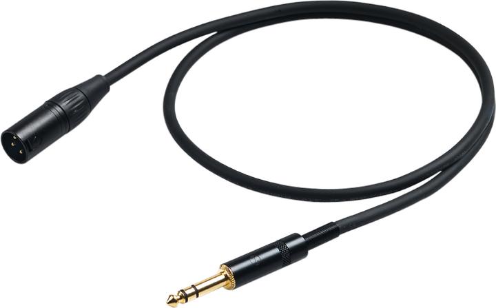 Actual product image Proel CHL230LU3 audio cable XLR (3-pin) Black (3 m, XLR)