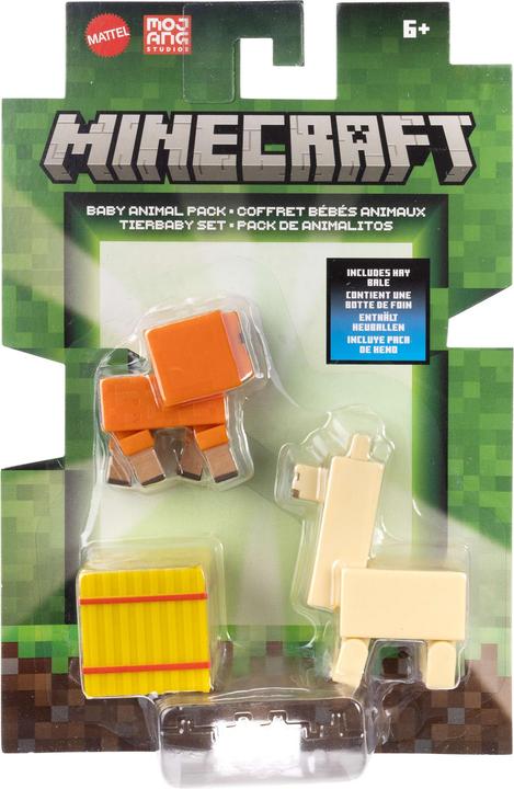 Actual product image Mattel Minecraft - Biome Builds -Baby animal pack