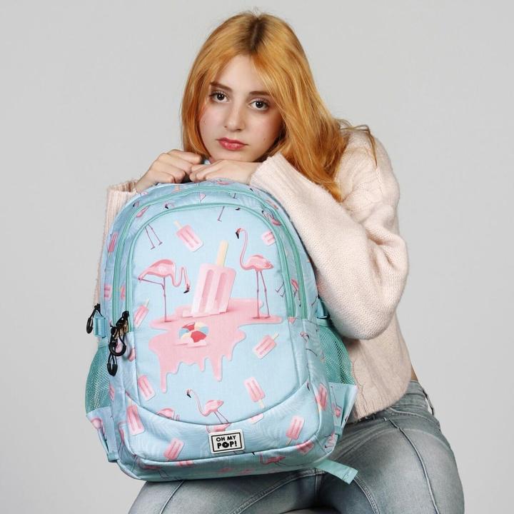 Produktbild Oh My Pop! PLUS Running Backpack Ice Flamingo (32 l)