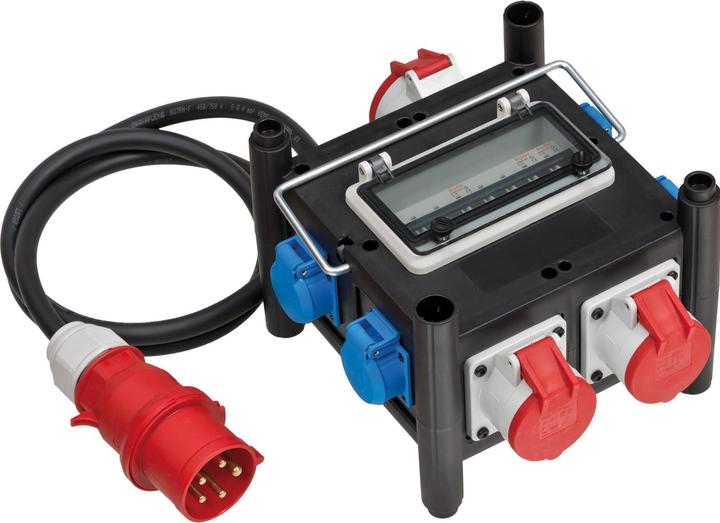 Brennenstuhl Compact rubber distributor 1153690400 (7 x, CEE)