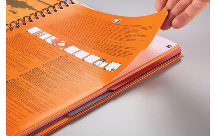 Image du produit Oxford Cahier de notes du collège Cahier de notes (A4+, Quadrillé, Couverture rigide)