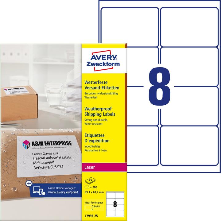 Image du produit Avery Forme d'onde L7993