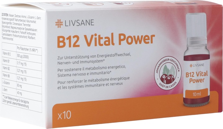 Actual product image Livsane B12 Vital Power liq (Ampoule, 207 g)