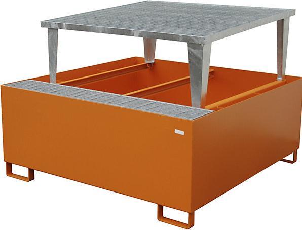 Produktbild kaiserkraft Stahl-Auffangwanne für Tankcontainer