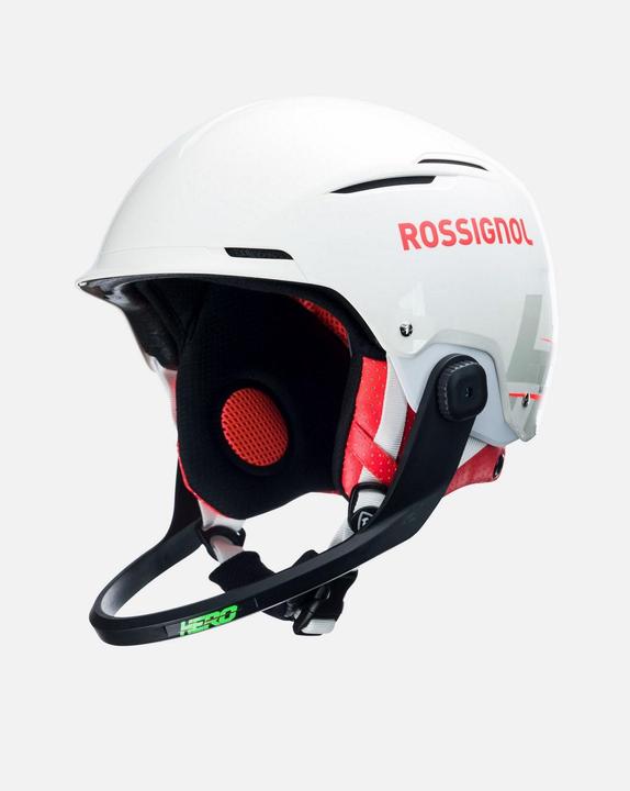 Immagine prodotto Rossignol Hero Slalom Impacts + Chinguard Bianco (53 - 56 cm)